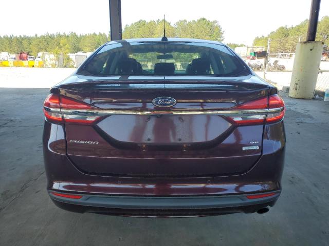 Sedans FORD FUSION 2017 Burgundy