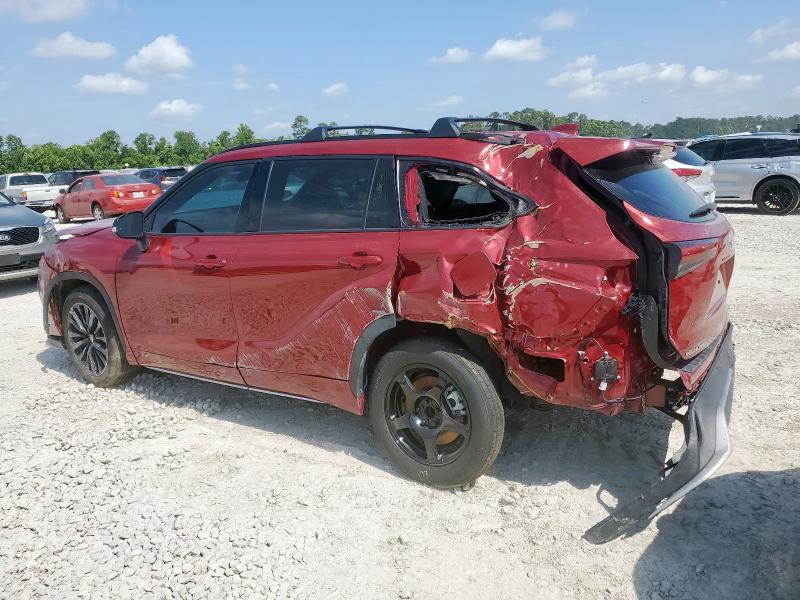  TOYOTA HIGHLANDER 2023 Czerwony