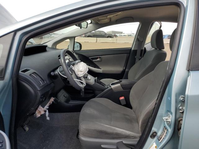  TOYOTA PRIUS 2013 Бірюзовий