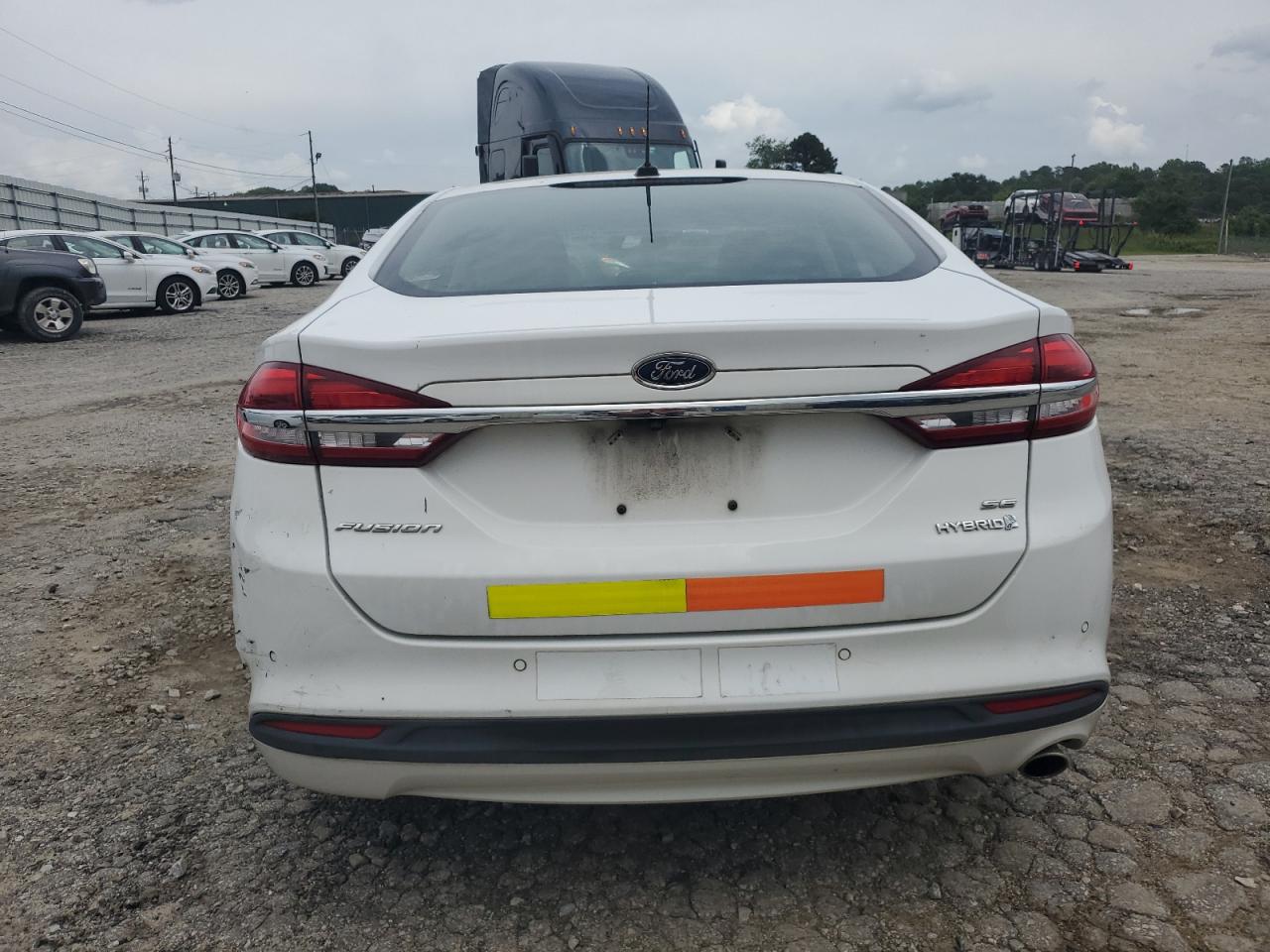 2018 Ford Fusion Se Hybrid VIN: 3FA6P0LU0JR171990 Lot: 54031645