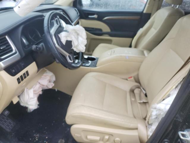  TOYOTA HIGHLANDER 2018 Czarny