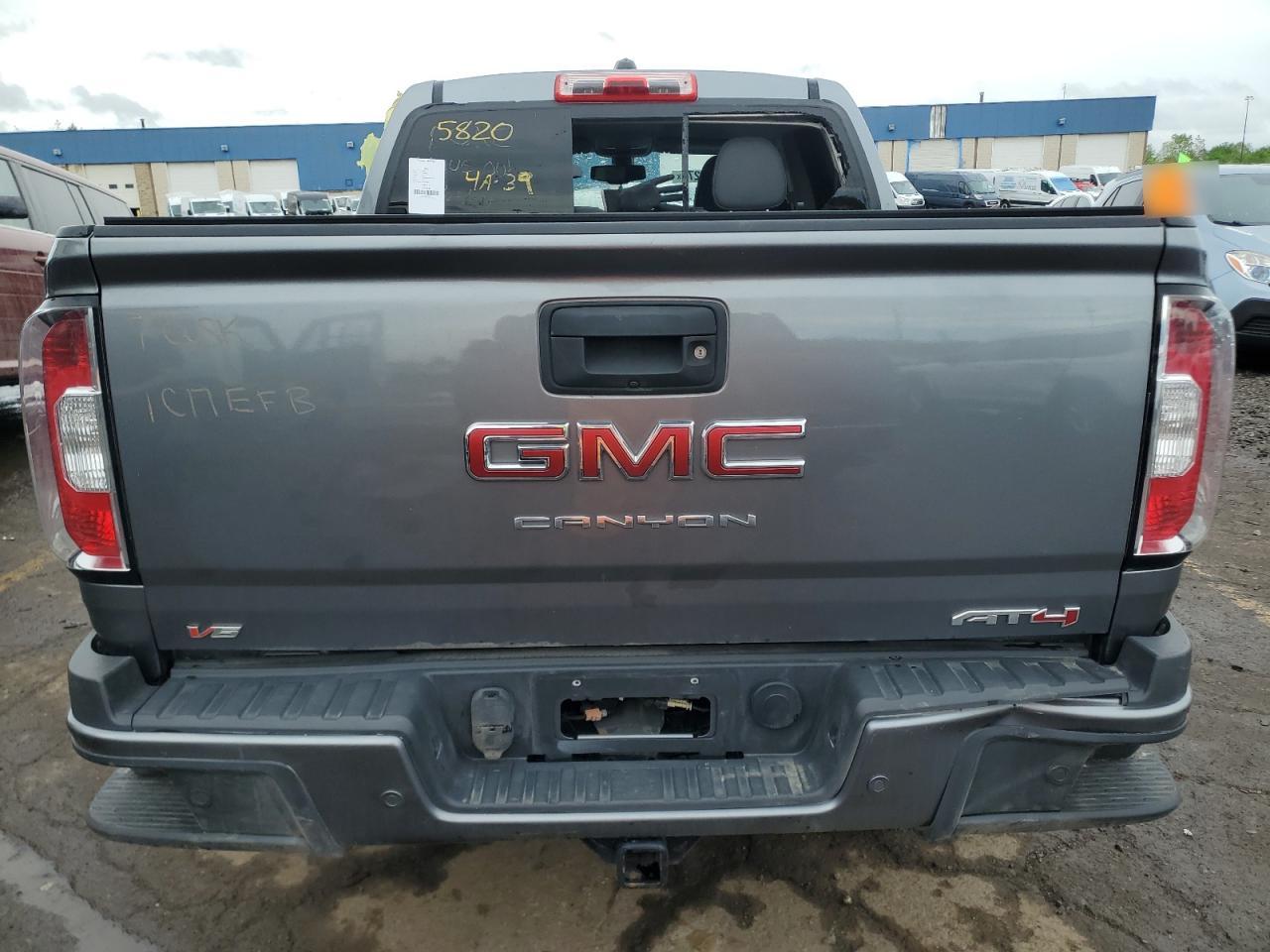2021 GMC Canyon At4 VIN: 1GTG6FEN0M1185820 Lot: 57070275