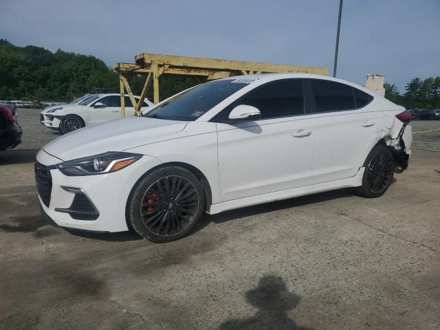  HYUNDAI ELANTRA 2018 Белый