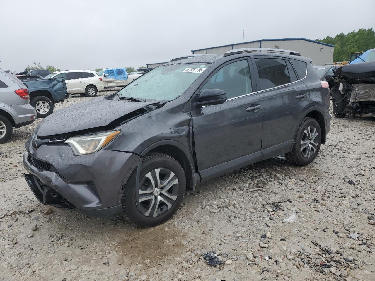 2017 Toyota Rav4 Le იყიდება Wayland-ში, MI - Front End