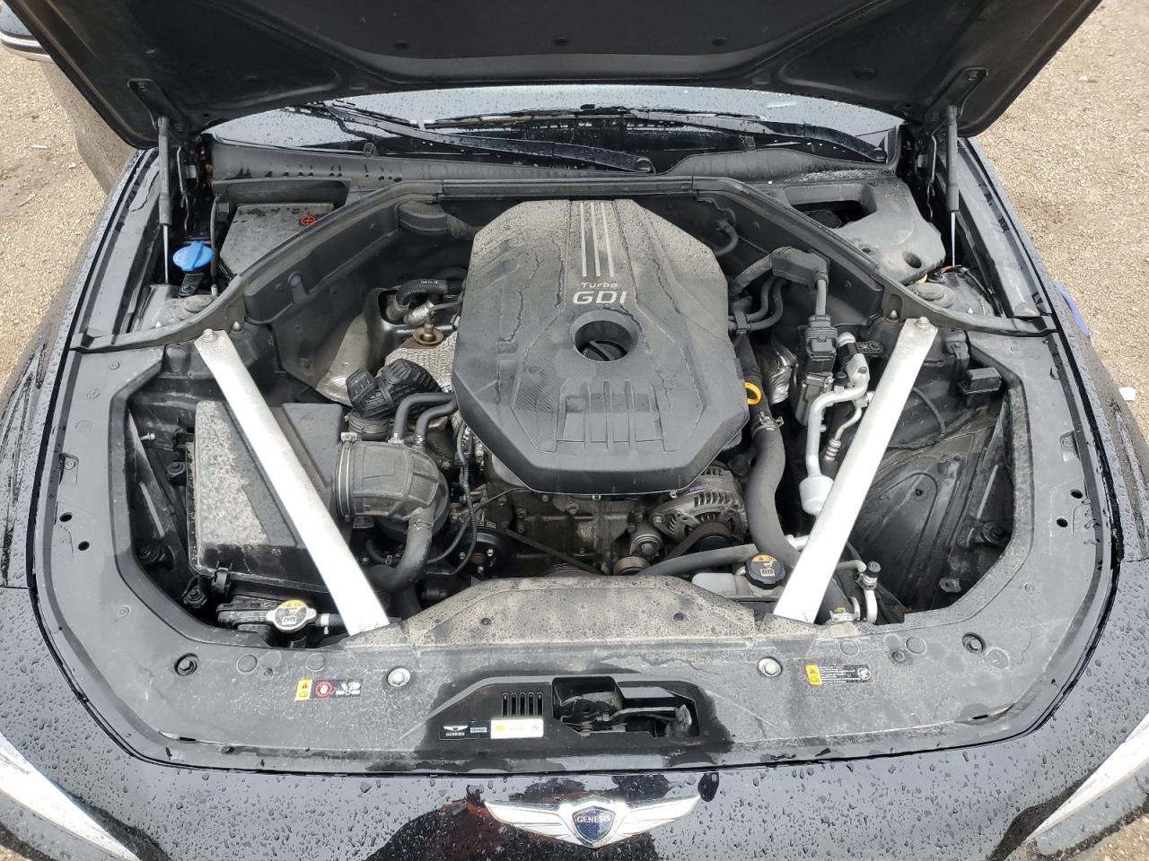 2021 Genesis G70 Prestige VIN: KMTG44LA3MU075175 Lot: 57679175