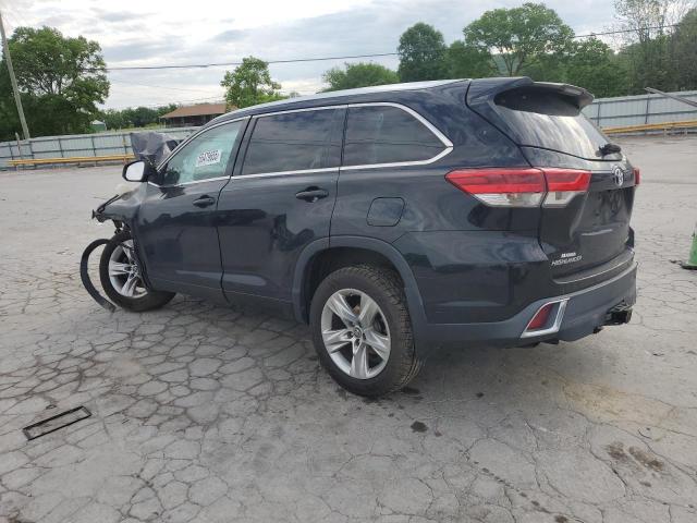  TOYOTA HIGHLANDER 2017 Черный