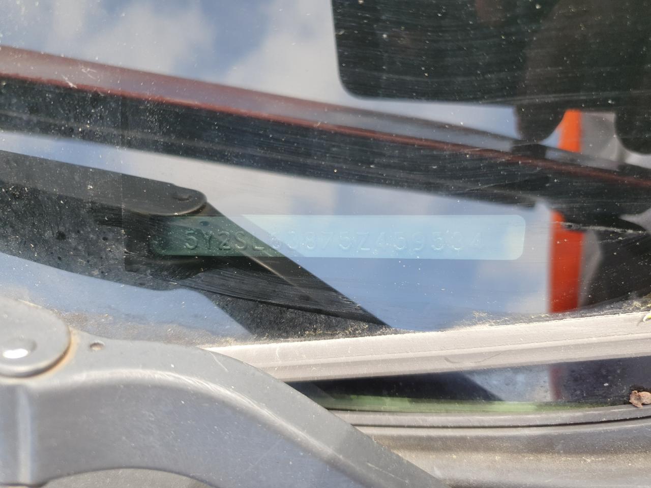 2005 Pontiac Vibe VIN: 5Y2SL63875Z459534 Lot: 56059985