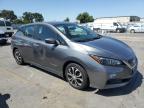 2018 Nissan Leaf S продається в Sacramento, CA - Side