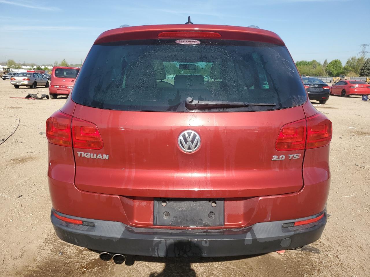 2014 Volkswagen Tiguan S VIN: WVGAV3AX9EW038118 Lot: 56329625