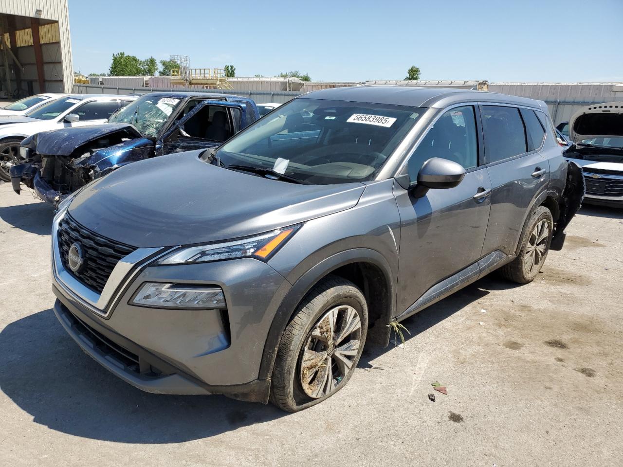2023 Nissan Rogue Sv продається в Kansas City, KS - All Over
