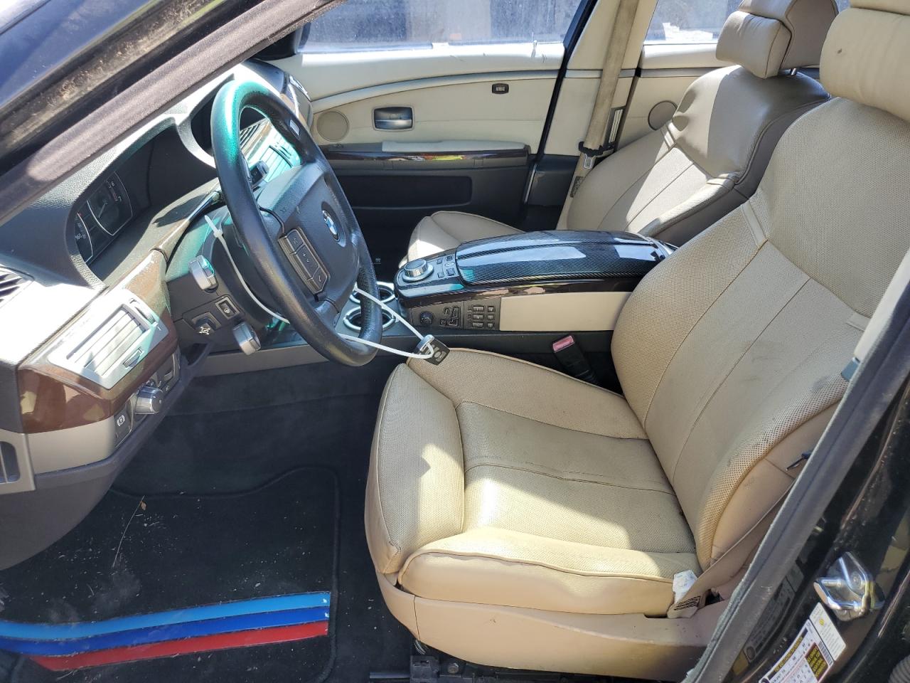 2007 BMW 750 VIN: WBAHN83547DT72175 Lot: 56912175