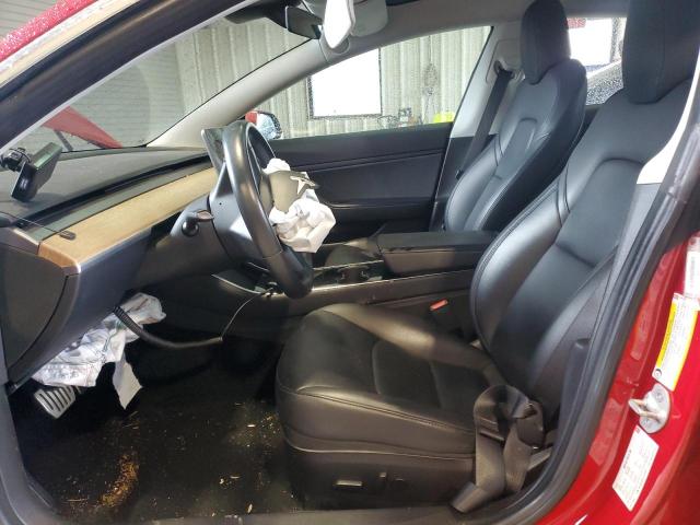  TESLA MODEL 3 2018 Красный