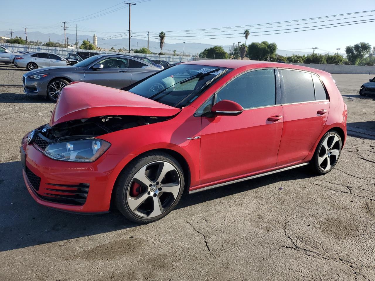 2017 Volkswagen Gti S იყიდება Colton-ში, CA - Front End