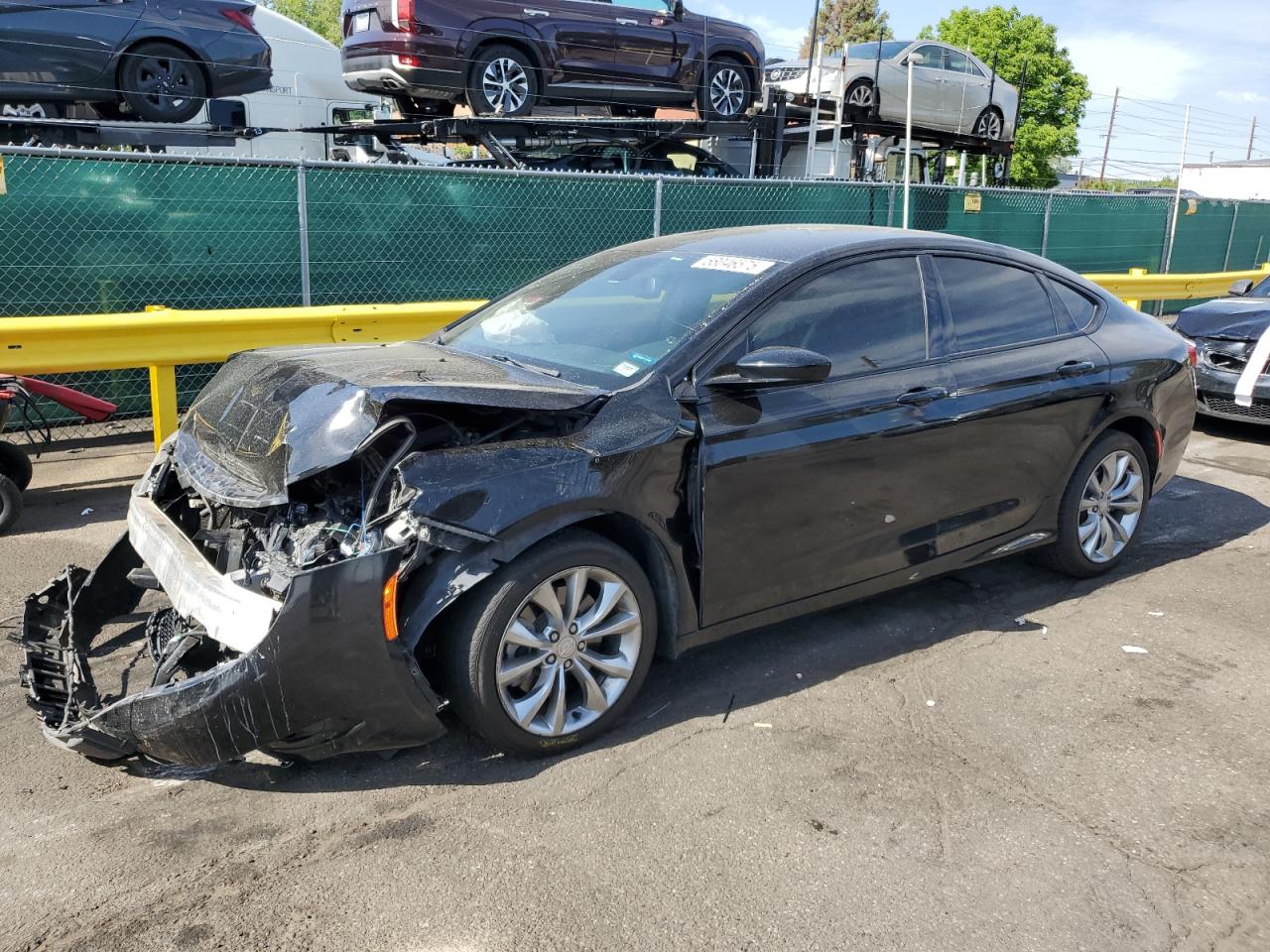 2015 Chrysler 200 S за продажба в Denver, CO - Front End