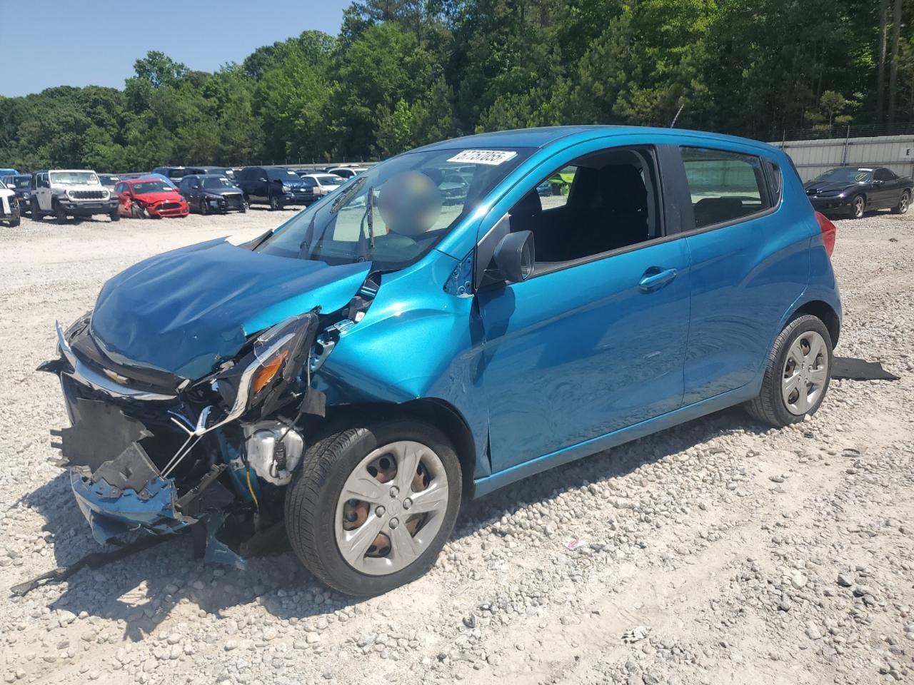 CHEVROLET SPARK 2020. Lot# 57757055. VIN KL8CB6SA1LC449182. Photo 1