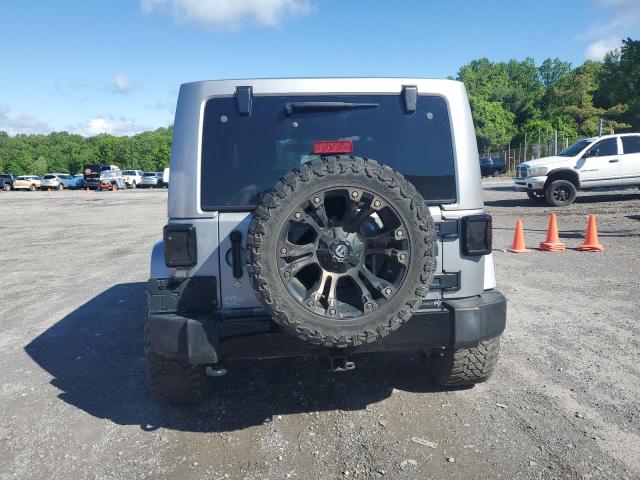 Parquets JEEP WRANGLER 2014 Srebrny