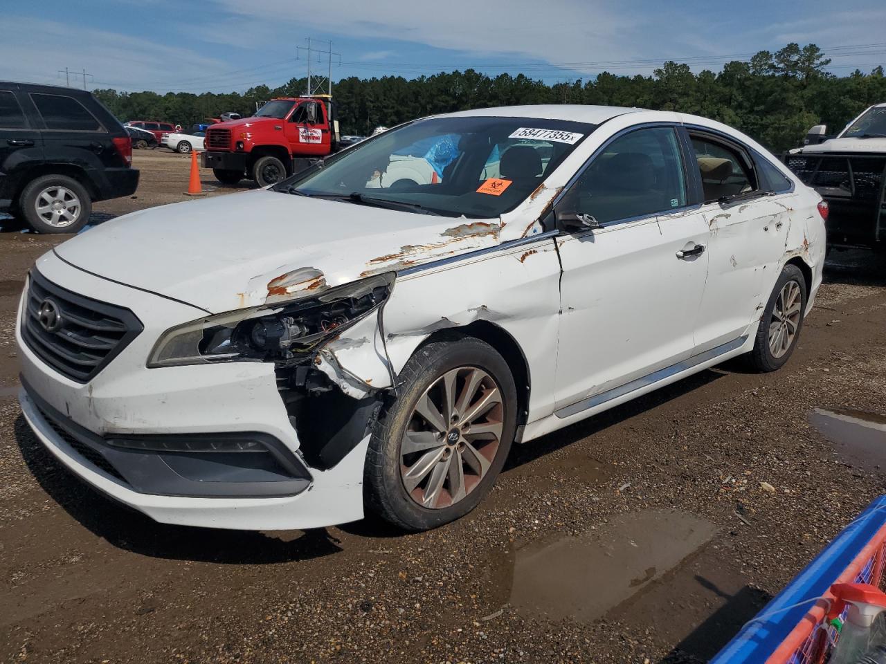 2015 Hyundai Sonata Sport zu verkaufen in Greenwell Springs, LA - All Over