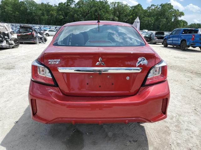  MITSUBISHI MIRAGE 2021 Червоний