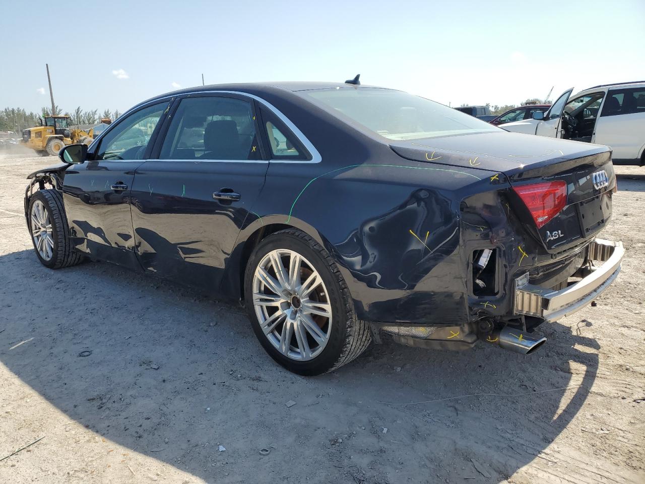 2013 Audi A8 L Quattro VIN: WAURGAFD5DN024822 Lot: 56842795