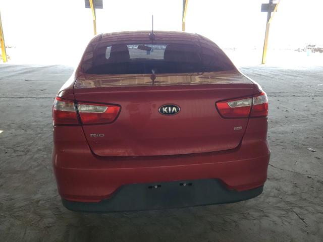 Sedans KIA RIO 2017 Red