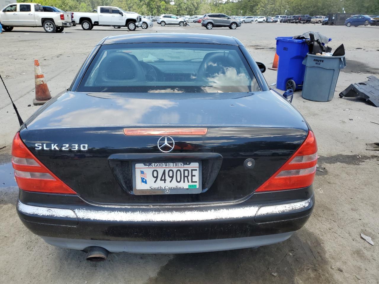 1999 Mercedes-Benz Slk 230 Kompressor VIN: WDBKK47F1XF087644 Lot: 55441495