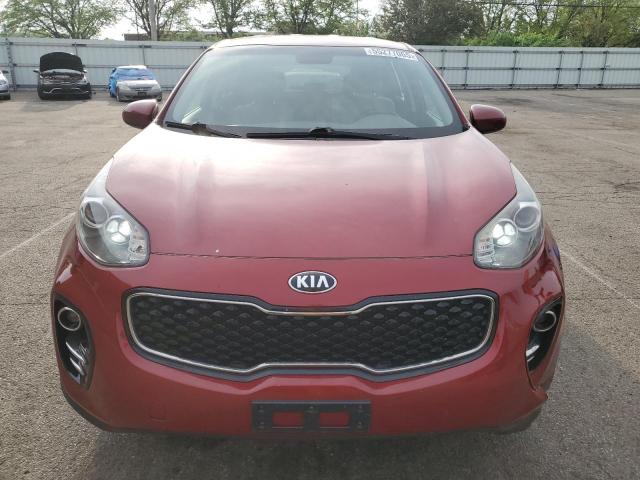  KIA SPORTAGE 2019 Червоний