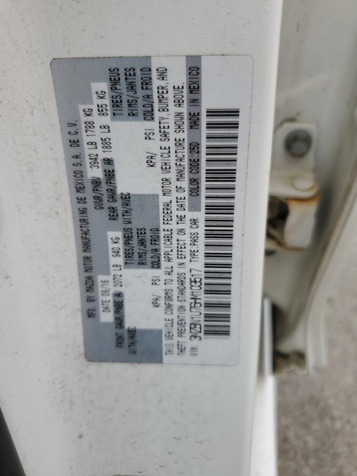 2017 Mazda 3 Sport VIN: 3MZBN1U76HM103517 Lot: 56971605