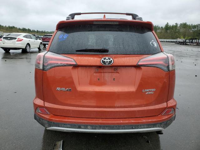  TOYOTA RAV4 2016 Оранжевый