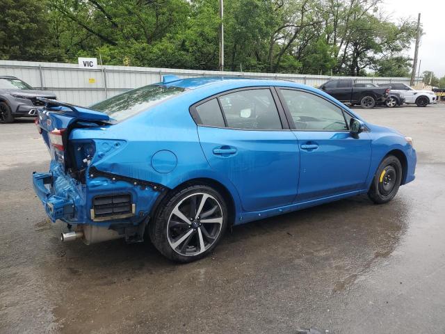  SUBARU IMPREZA 2023 Синий
