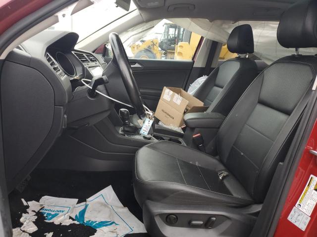  VOLKSWAGEN TIGUAN 2018 Czerwony