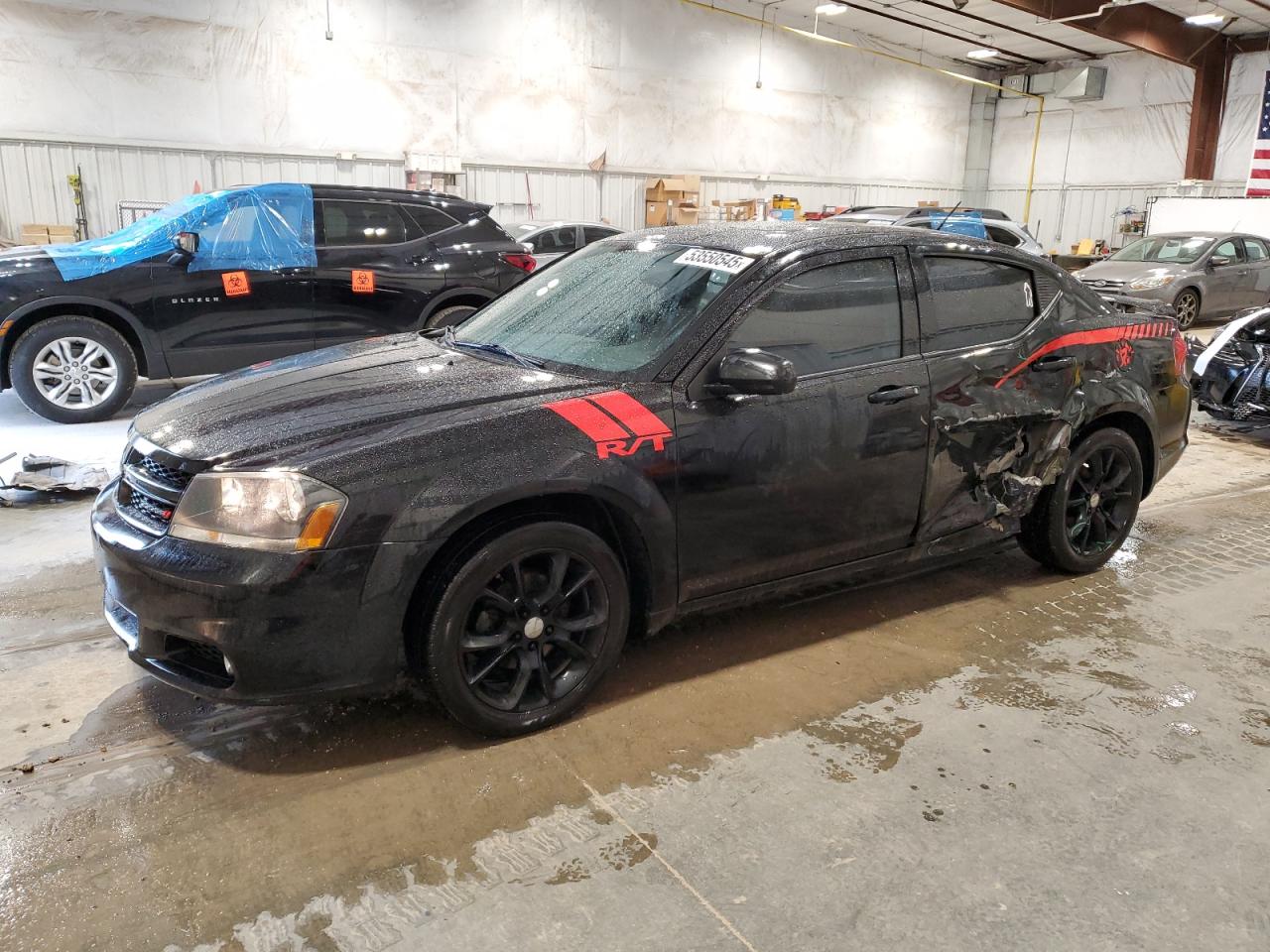 2014 Dodge Avenger R/T იყიდება Milwaukee-ში, WI - Side