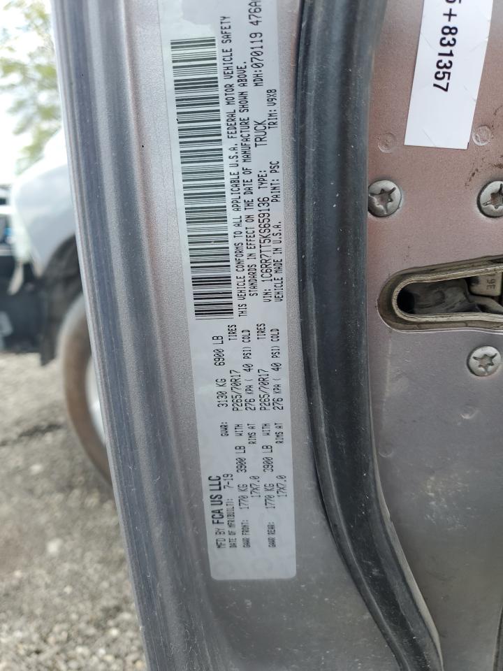 2019 Ram 1500 Classic Slt VIN: 1C6RR7TT5KS659136 Lot: 53495225