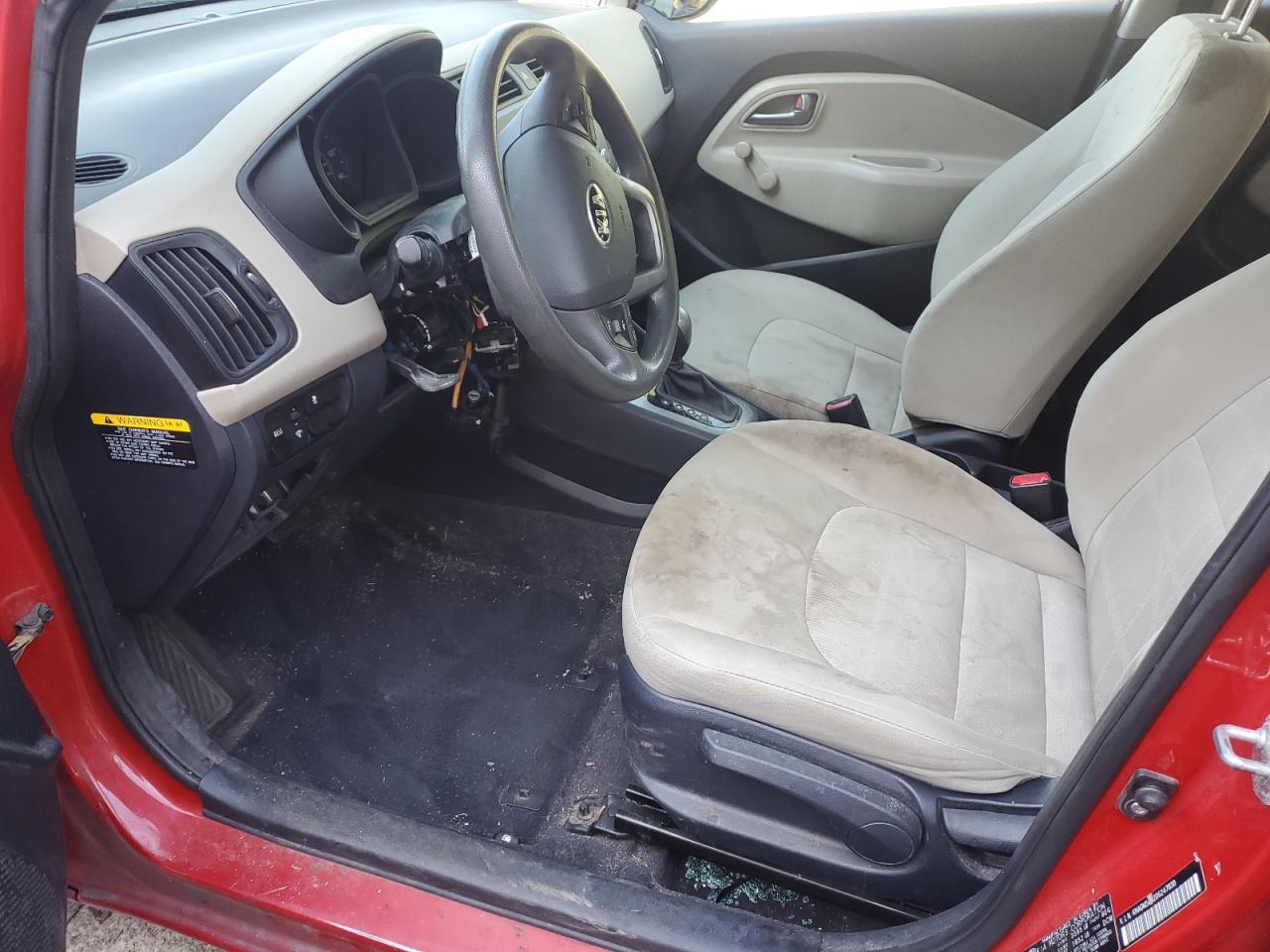 2013 Kia Rio Lx VIN: KNADM5A32D6247838 Lot: 55763925