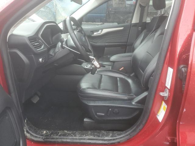 FORD ESCAPE 2021 Czerwony