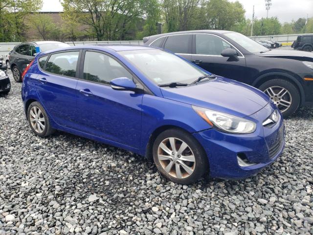  HYUNDAI ACCENT 2013 Blue