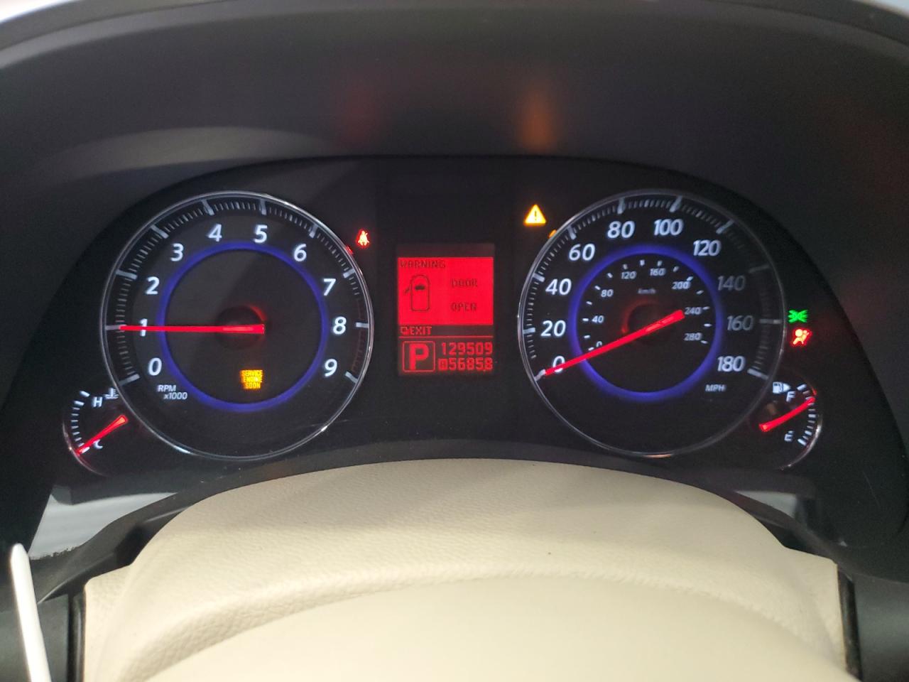 2009 Infiniti Fx35 VIN: JNRAS18W59M153489 Lot: 57158125