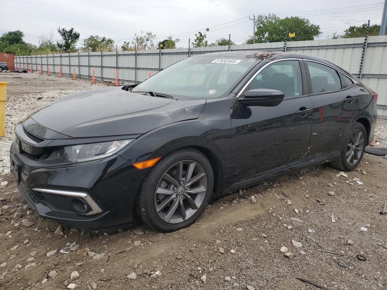 2021 Honda Civic Ex en Venta en Chicago Heights, IL - Frame Damage
