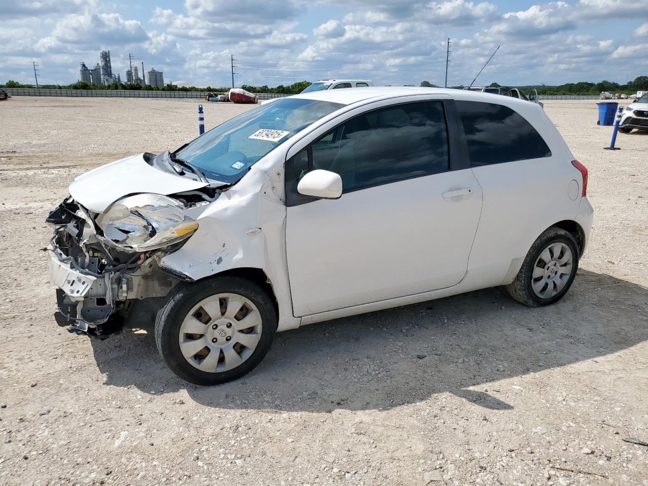 2007 Toyota Yaris de vânzare în New Braunfels, TX - Hail