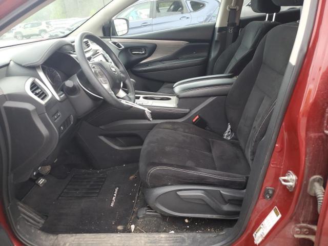  NISSAN MURANO 2018 Czerwony