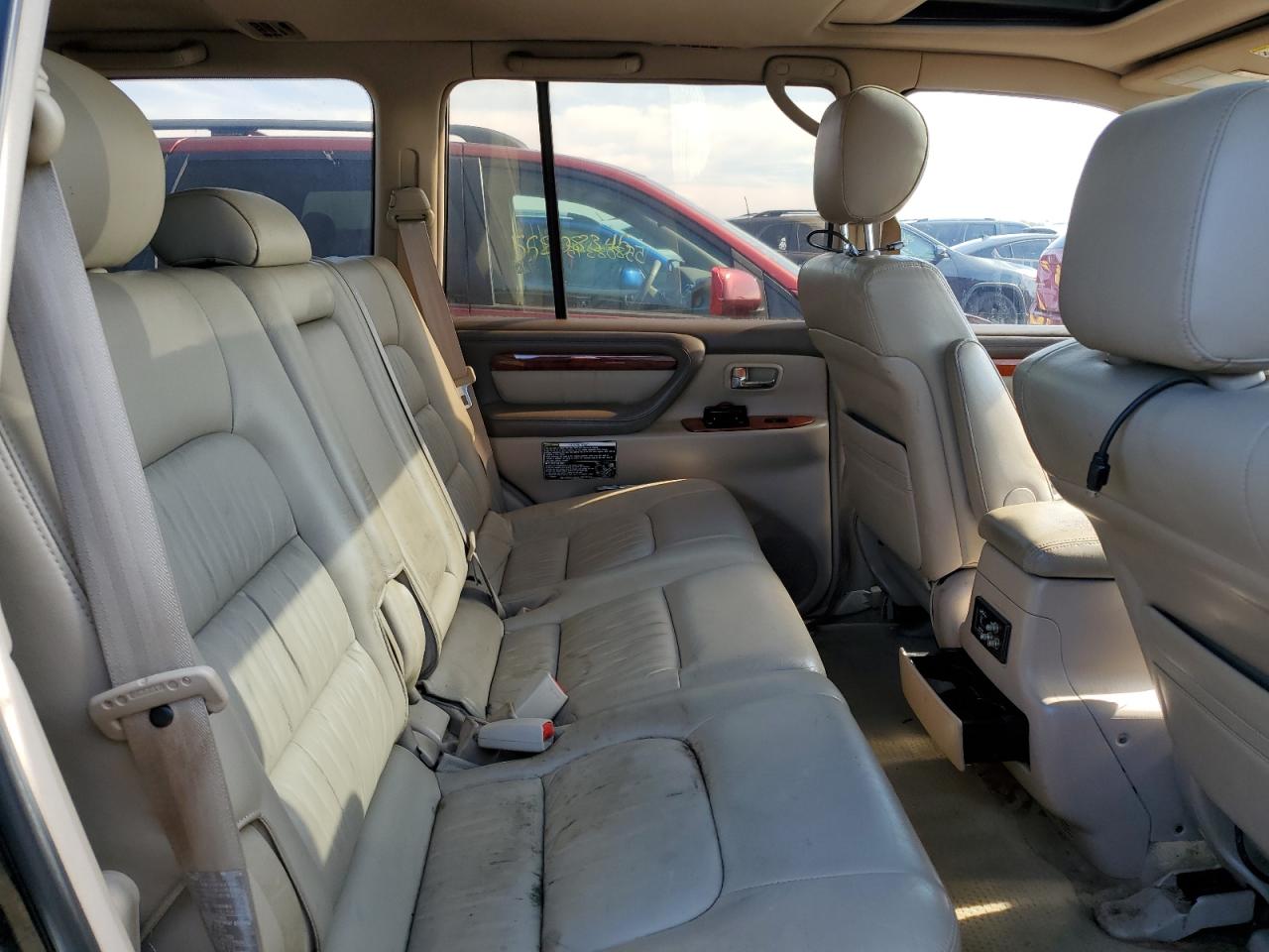 2002 Lexus Lx 470 VIN: JTJHT00W923521442 Lot: 55936255