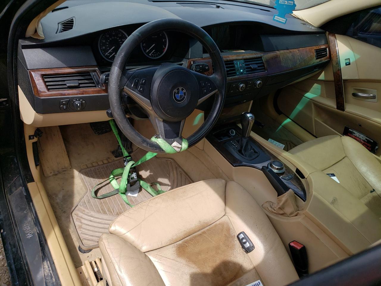 2007 BMW 530 I VIN: WBANE73537CM58371 Lot: 57587885