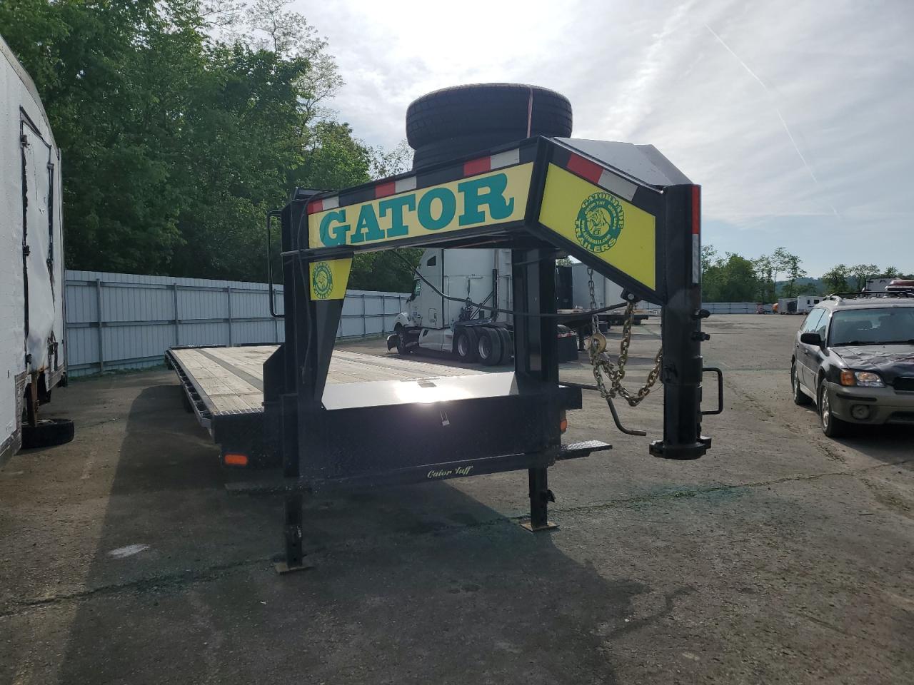 2022 Gatormade 35+5 Gooseneck 16K Equipment Trailer for Sale in West Mifflin, PA - Side