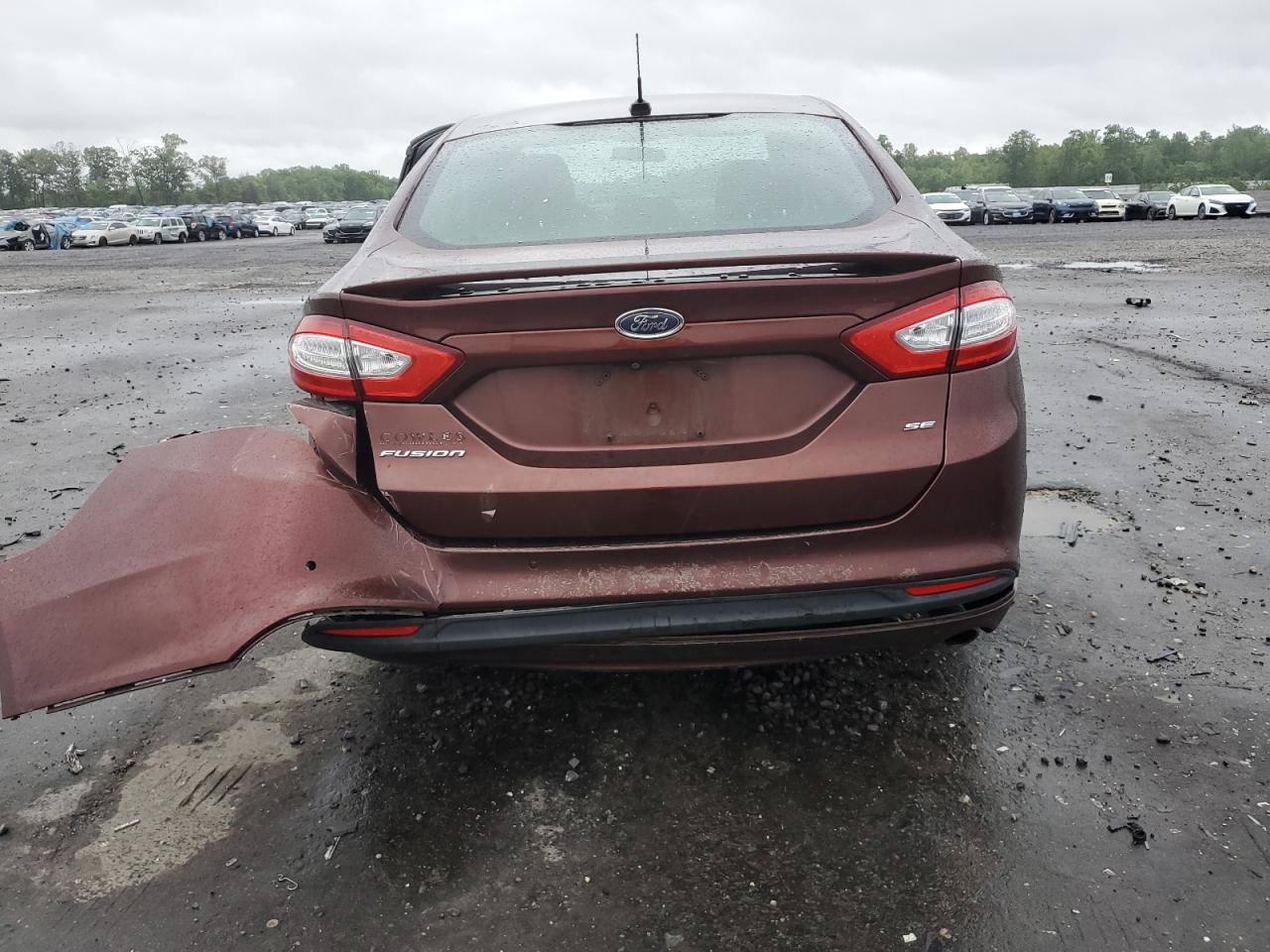 2016 Ford Fusion Se VIN: 3FA6P0H77GR180133 Lot: 57054365
