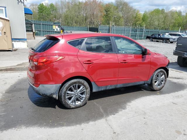  HYUNDAI TUCSON 2015 Czerwony