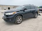 2015 Toyota Highlander Xle იყიდება Wilmer-ში, TX - Front End