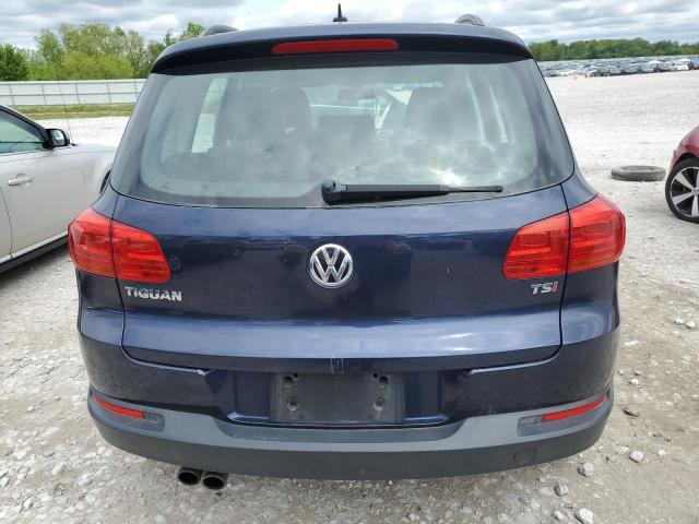  VOLKSWAGEN TIGUAN 2016 Granatowy