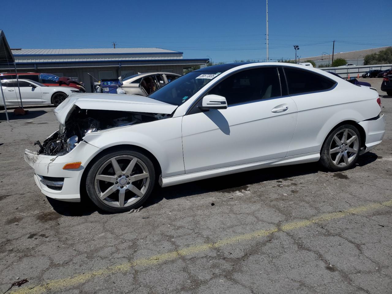 2013 Mercedes-Benz C 250 იყიდება Las Vegas-ში, NV - Rear End