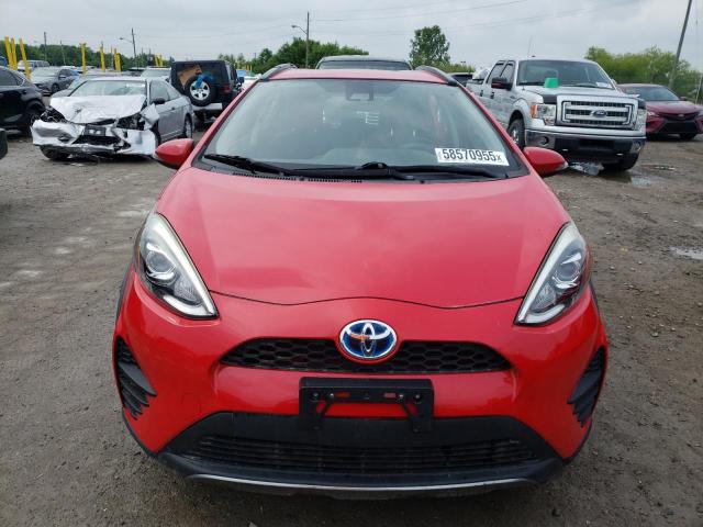  TOYOTA PRIUS 2019 Czerwony