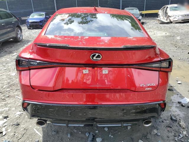  LEXUS IS 350 F S 2022 Червоний