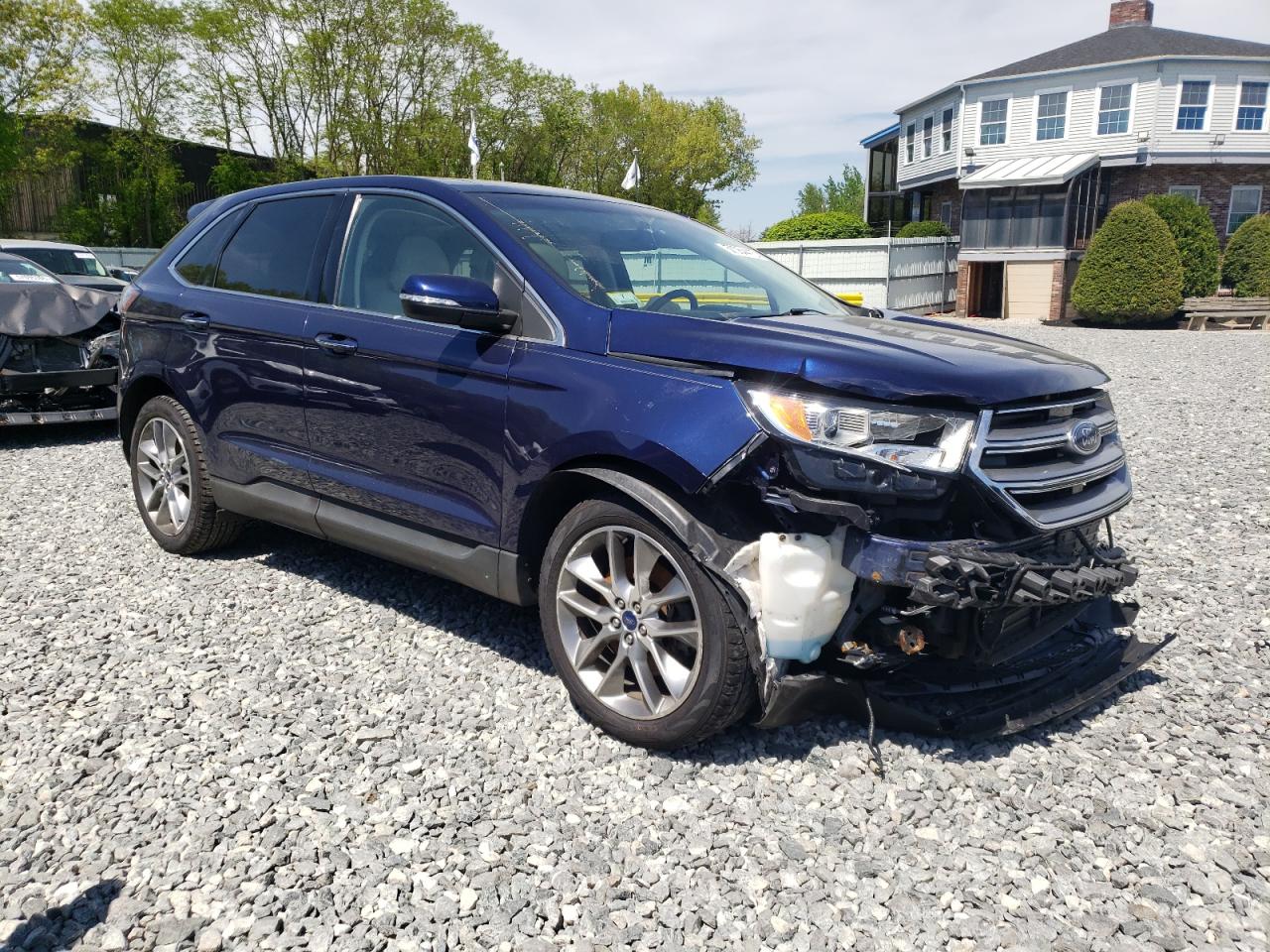 2016 Ford Edge Titanium VIN: 2FMPK4K99GBB69692 Lot: 57064415